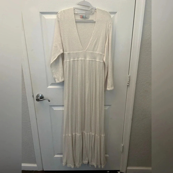 Free People Maxi off White Dress - Size XS - Picture 1 of 5
